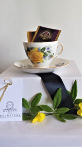 Royal Vale Cup & Saucer with Sample Tea