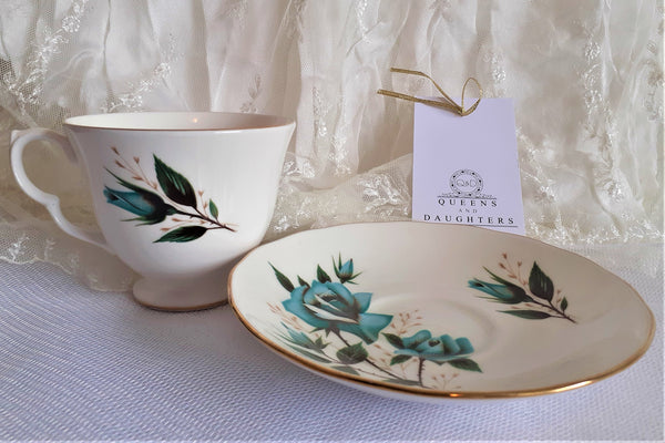 Royal Vale Cup & Saucer with Sample Tea