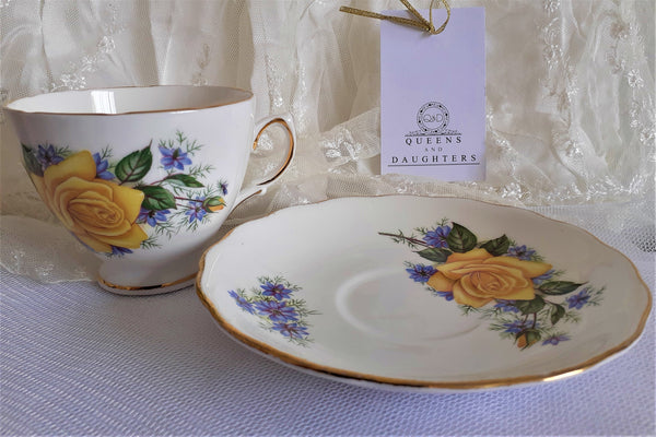 Royal Vale Cup & Saucer with Sample Tea