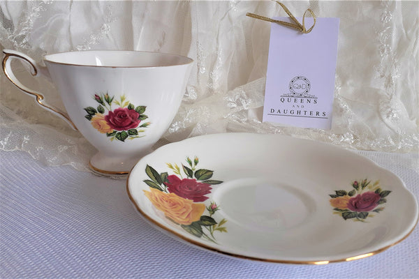 Royal Standard Cup & Saucer with Sample Tea