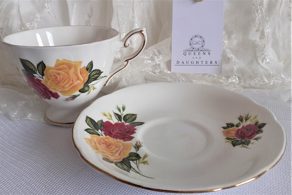 Royal Standard Cup & Saucer with Sample Tea