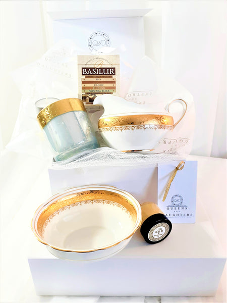 Royal Albert 'Regency' Sugar Bowl & Creamer Gift Box