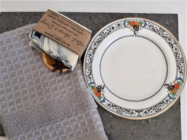 Crescent & Sons Dish with Patchouli, Anise & Orange Artisan Soap