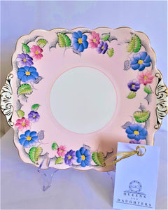 Foley Cake Plate - Floral