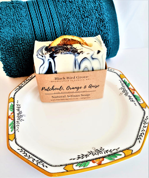 Paragon 'Longsdon' Dish with Patchouli, Orange & Anise Artisan Soap