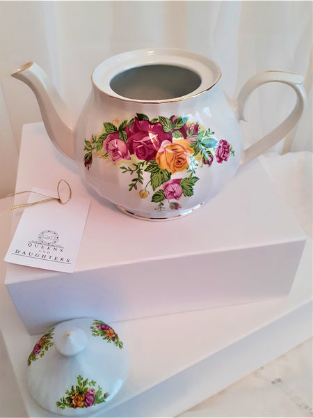 Rose Garden Tea Pot