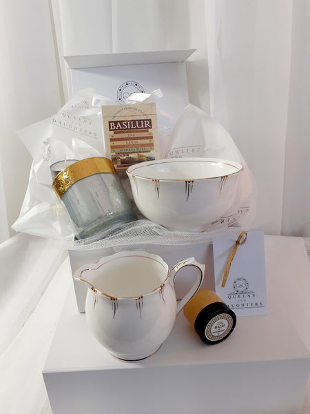 Royal Albert Sugar Bowl & Creamer Gift Box