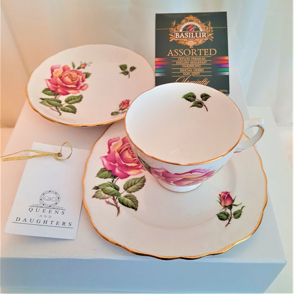 Royal Vale Trio with Sample Tea